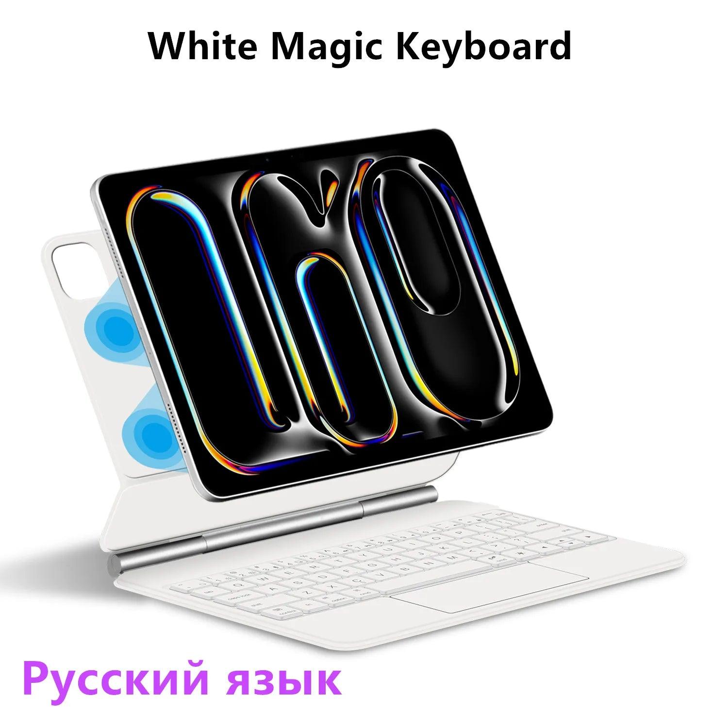 iPad Air 11 2024 Magic Keyboard Smart Magnetic Case - CaseBuddy Australia