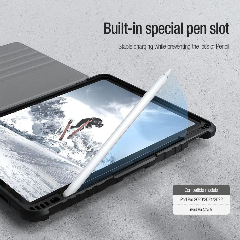iPad Air 11 2024 Nillkin Bumper Pen Slot Case - CaseBuddy Australia