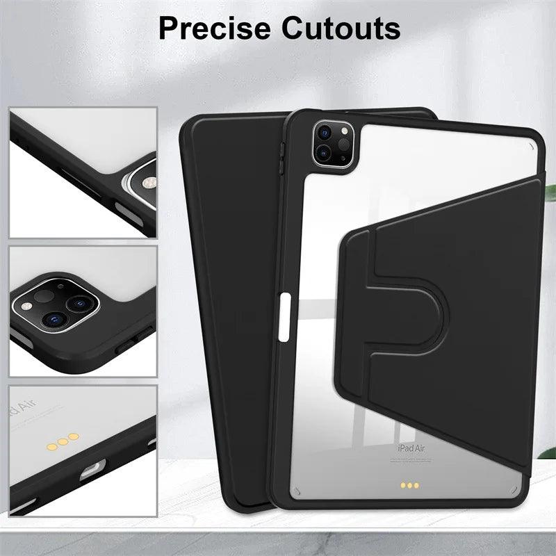 iPad Pro 11 2024 Vegan Protective Shockproof Smart Cover - CaseBuddy Australia