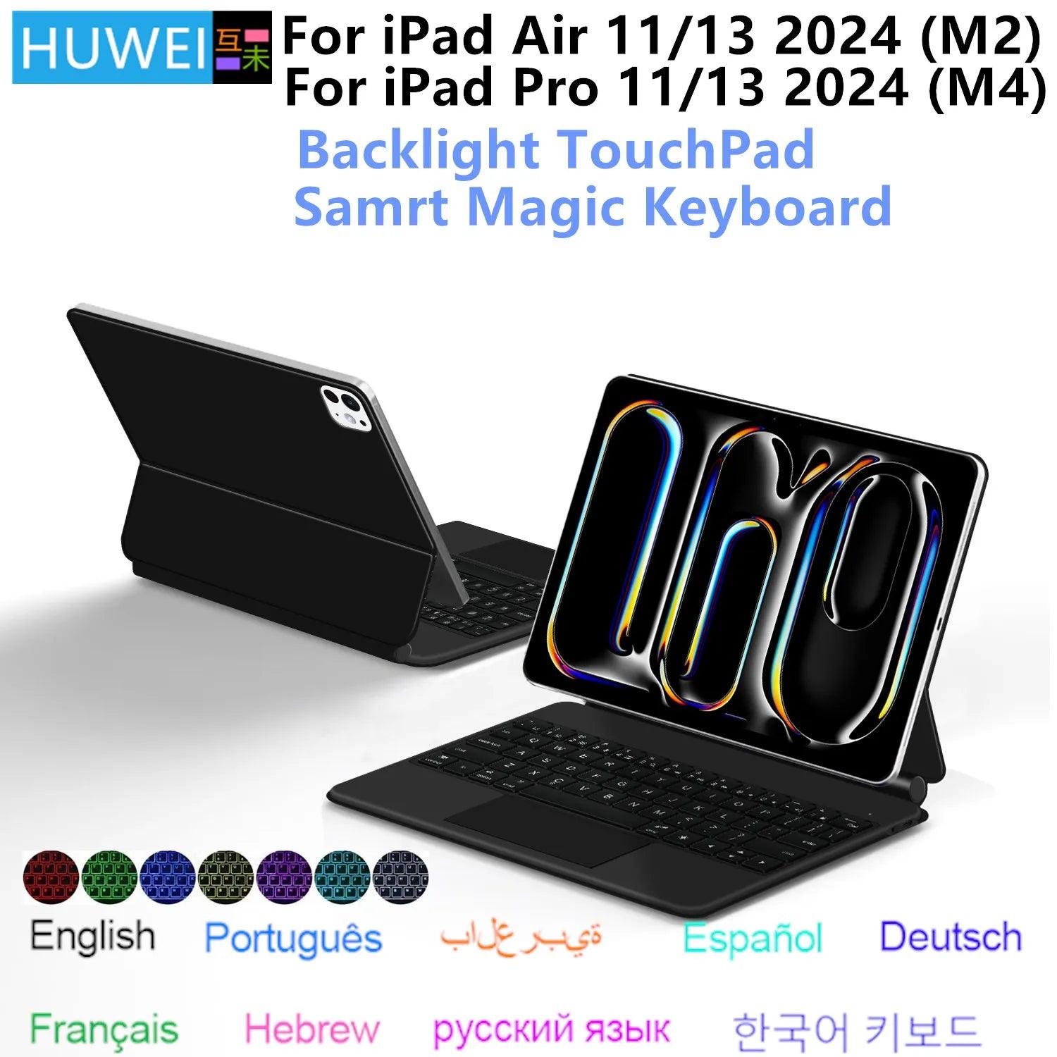 iPad Pro 13 2024 Magic Keyboard Smart Magnetic Case - CaseBuddy Australia