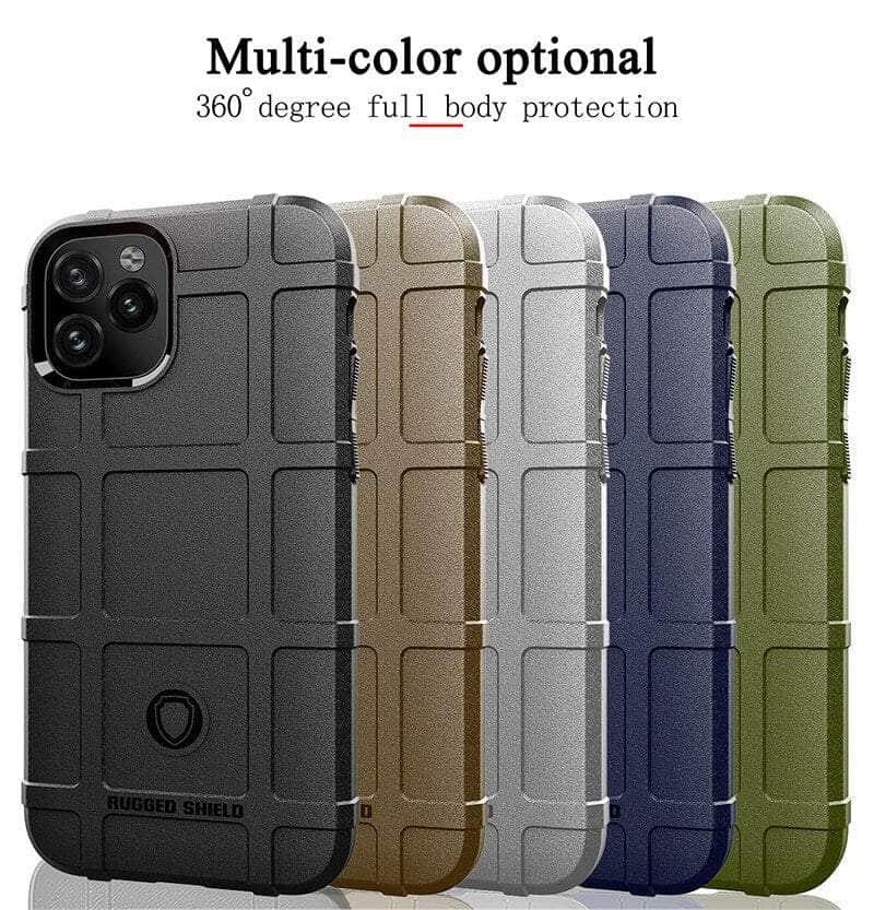 Casebuddy iPhone 15 Plus Rugged Fiber Shield Matte Rubber Case