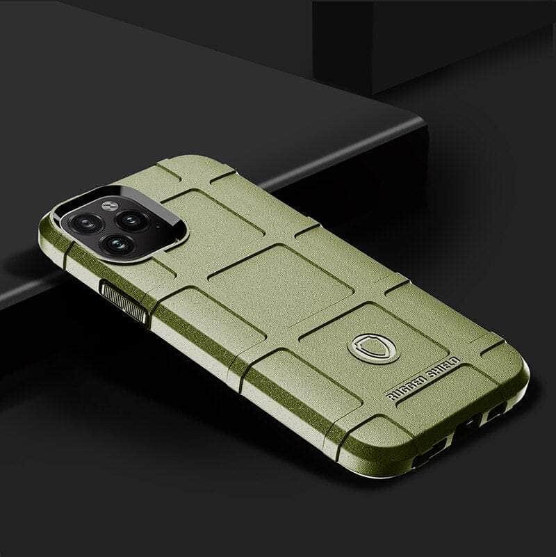 Casebuddy iPhone 15 Rugged Fiber Shield Matte Rubber Case