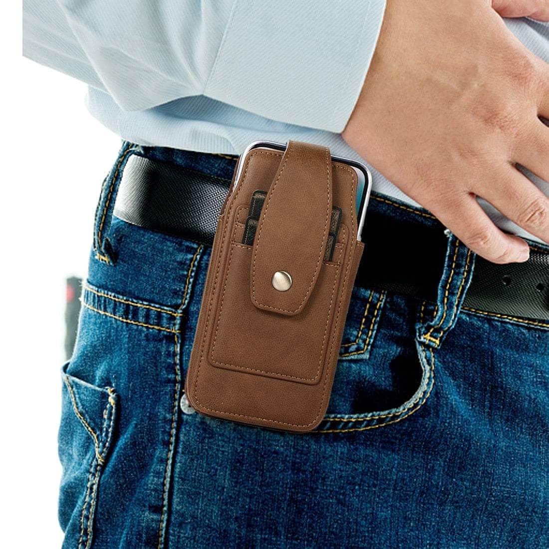 Casebuddy Leather Belt Clip Galaxy Z Fold 4 Holster Pouch