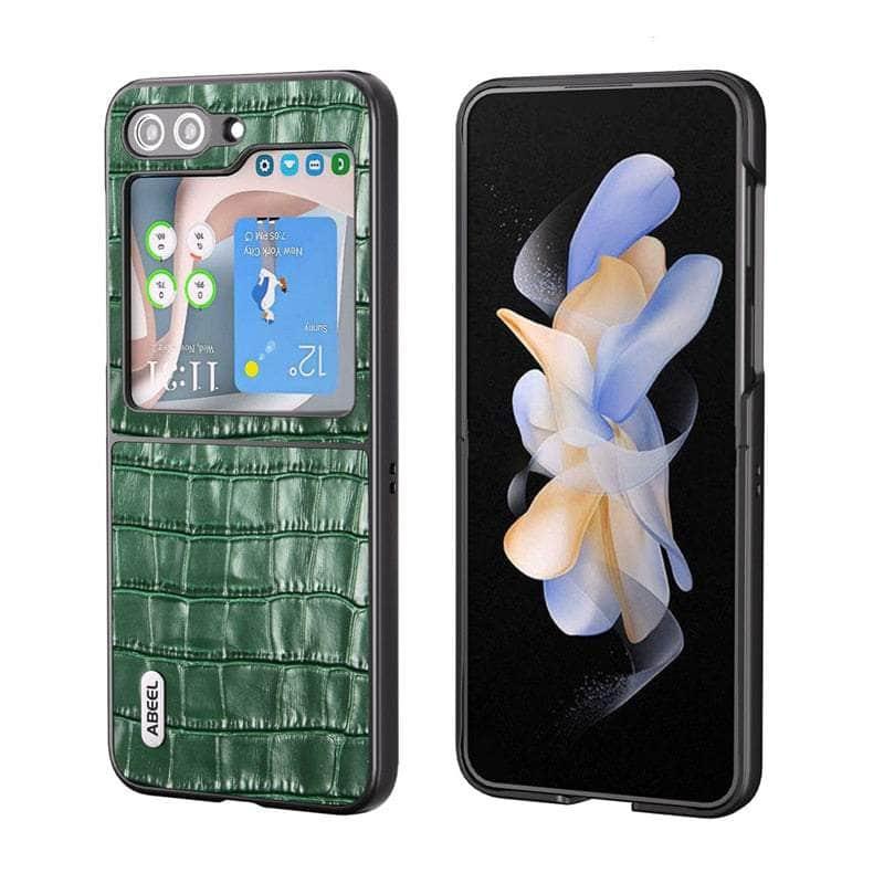 Casebuddy Luxury Alligator Pattern Galaxy Z Flip 5 Case