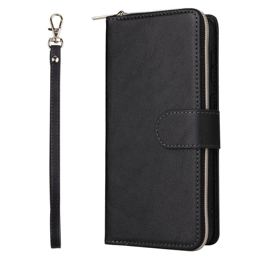 Casebuddy Luxury Galaxy A34 Wallet 9-Card Leather Case