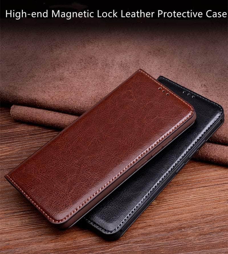 Casebuddy Luxury Galaxy A54 Cowhide Leather Case