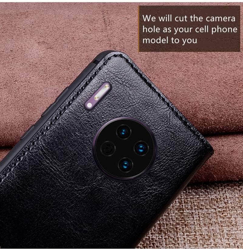 Casebuddy Luxury Galaxy A54 Cowhide Leather Case