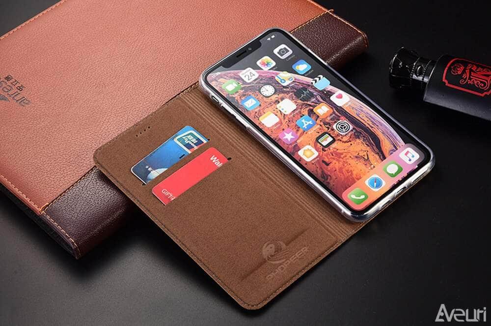 Casebuddy Luxury Galaxy A54 Genuine Leather Flip Case