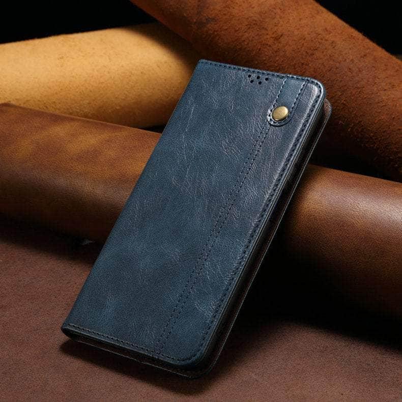 Casebuddy Luxury Galaxy A54 Vegan Leather Magnet Book