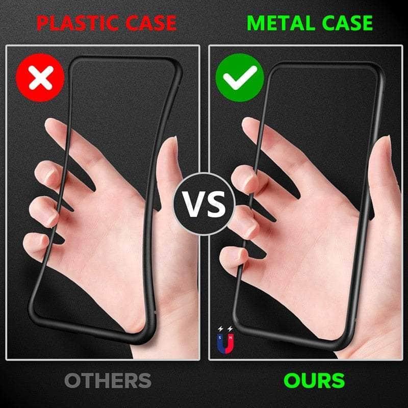 Casebuddy Magnetic Tempered iPhone 15 Pro Max Glass Privacy Case