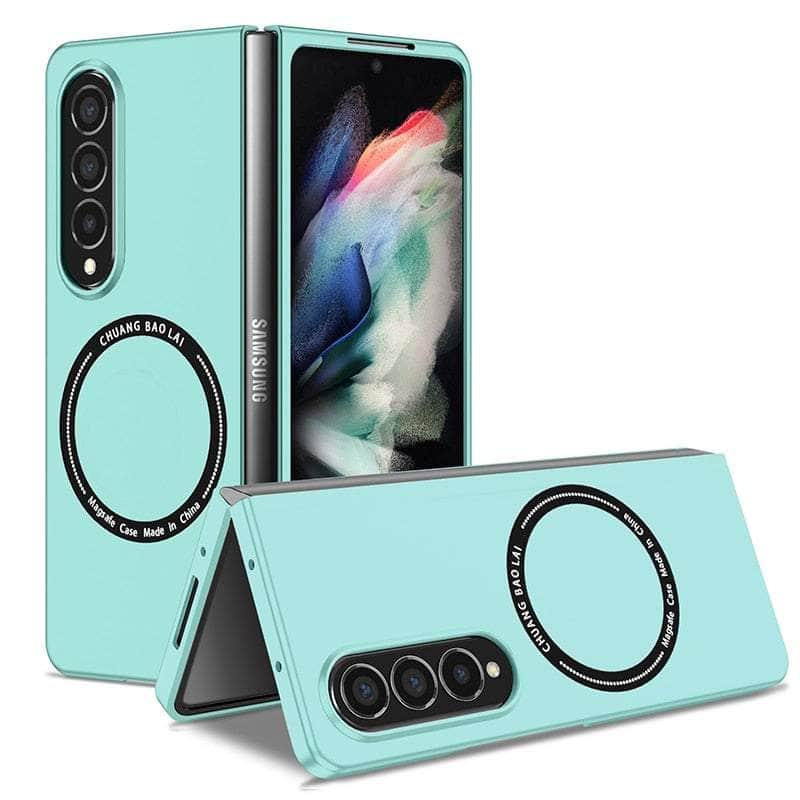 Casebuddy Sky Blue / for Galaxy Z Fold 5 Magnetic Wireless Charging Galaxy Z Fold 5 Case