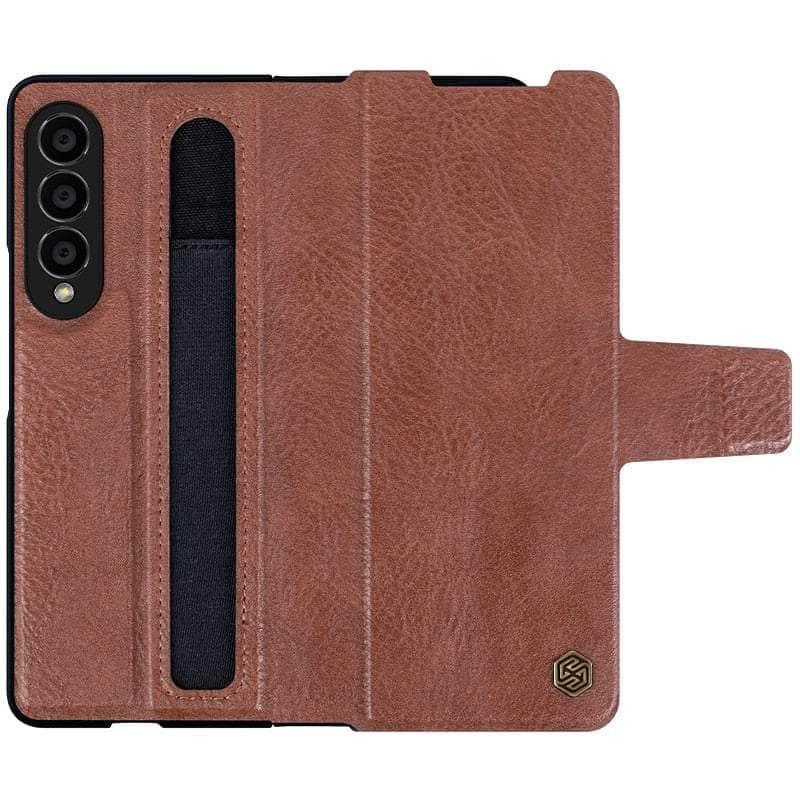 Casebuddy Brown / For Samsung Z Fold 5 Nillkin Aoge Galaxy Z Fold 5 Case