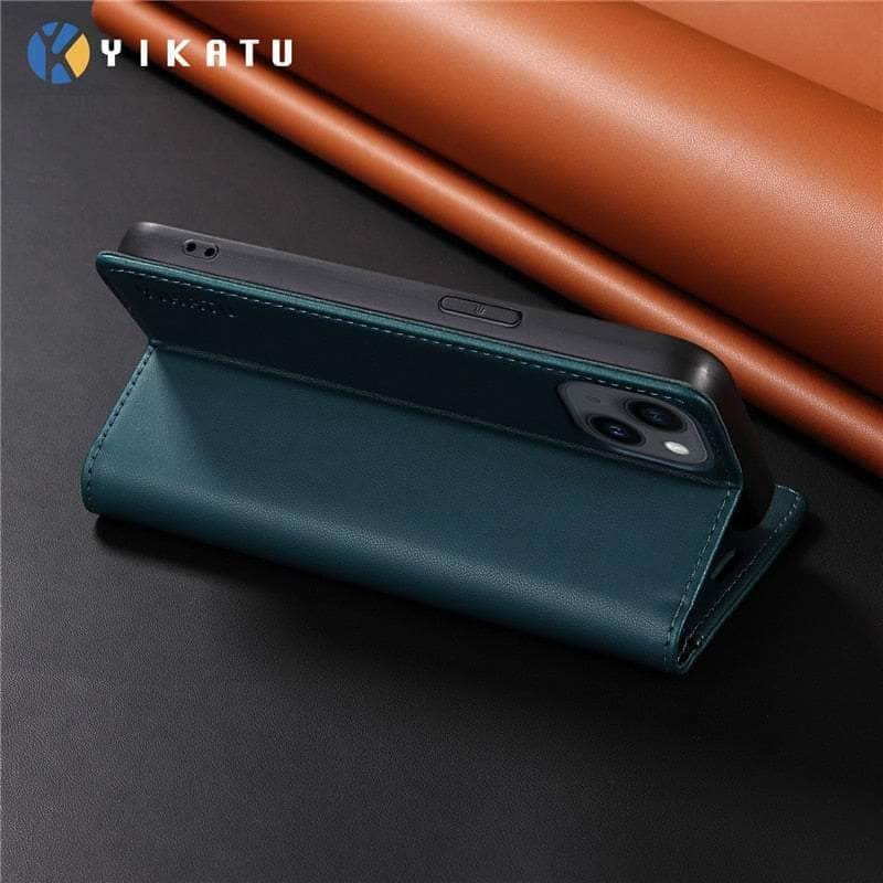 Casebuddy Samsung Galaxy A14 Flip Vegan Leather Case