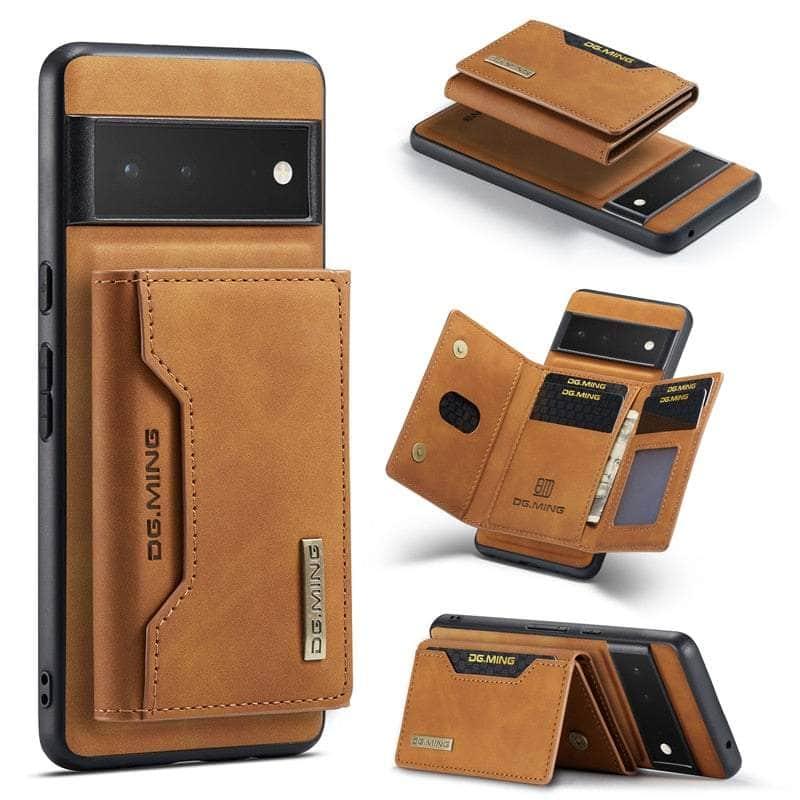 2 in 1 Detachable Pixel 6 Card Pocket Wallet