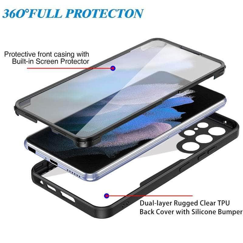 360 Full Protection Galaxy S23 Ultra Soft Clear Cover