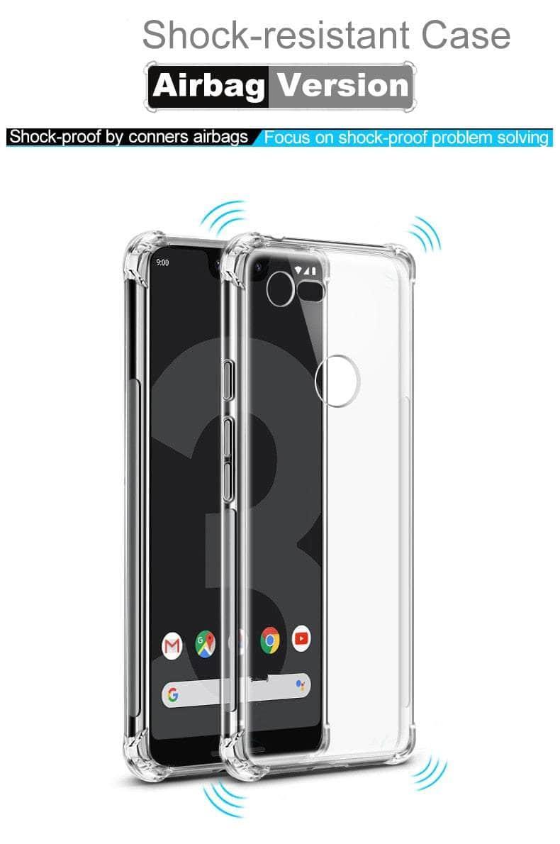 Airbag Shockproof Pixel 7 Silicone TPU Cover