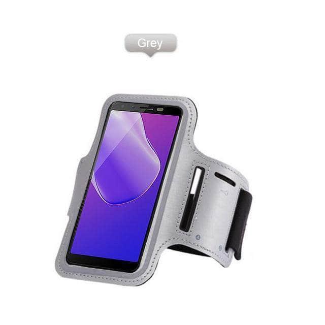 CaseBuddy Australia Casebuddy For iPhone 13 Mini / Grey Running Sport Phone Armband iPhone 13