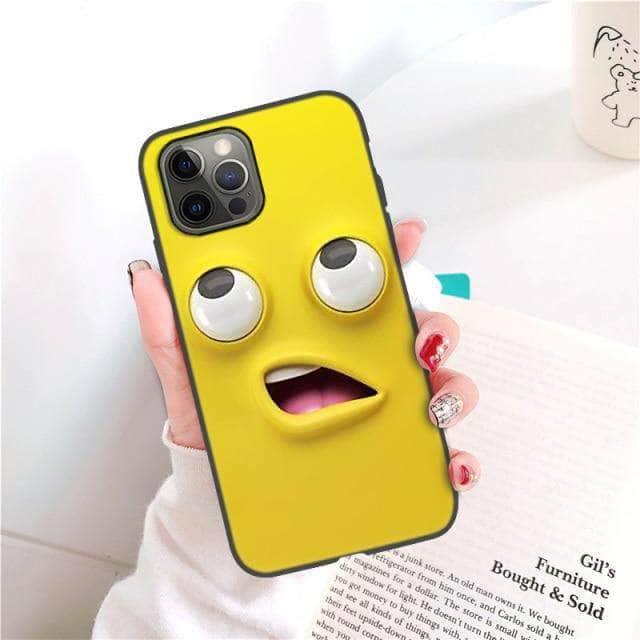 CaseBuddy Australia Casebuddy For iPhone 13 Mini / X267 Funny Face iPhone 13 Mini Cover