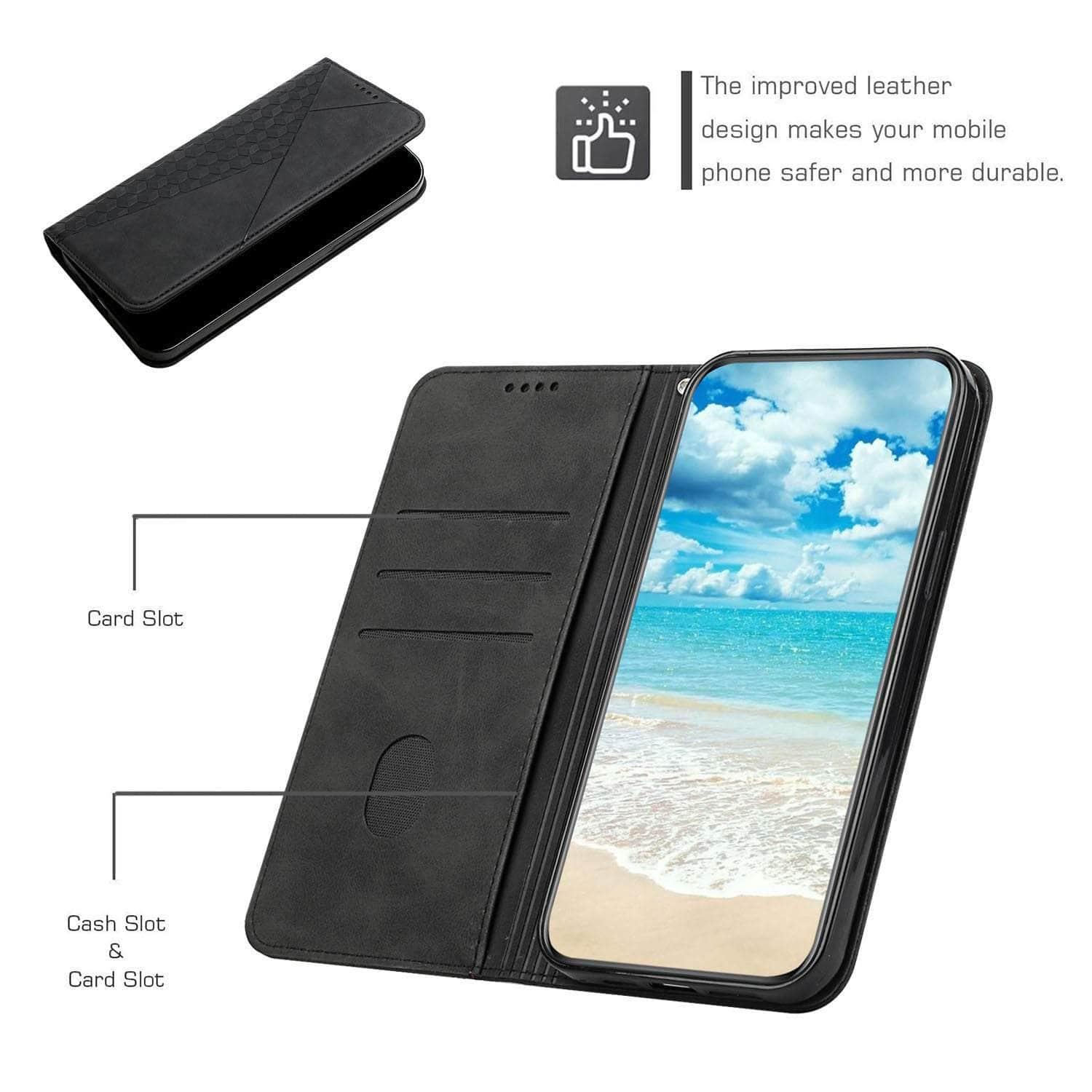 Casebuddy Galaxy S23 Plus Magnetic Leather Case