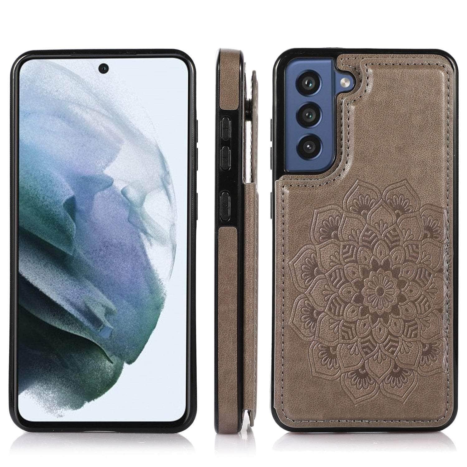 Casebuddy Galaxy S23 Plus Mandala Floral Flip Leather Wallet