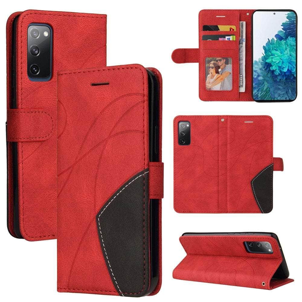 Casebuddy Galaxy S23 Plus Wallet Leather Luxury Cover