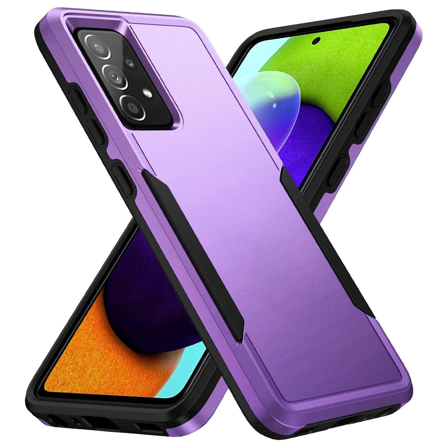 Casebuddy for Galaxy S23 / purple Galaxy S23 Shockproof Precise Cutout Case