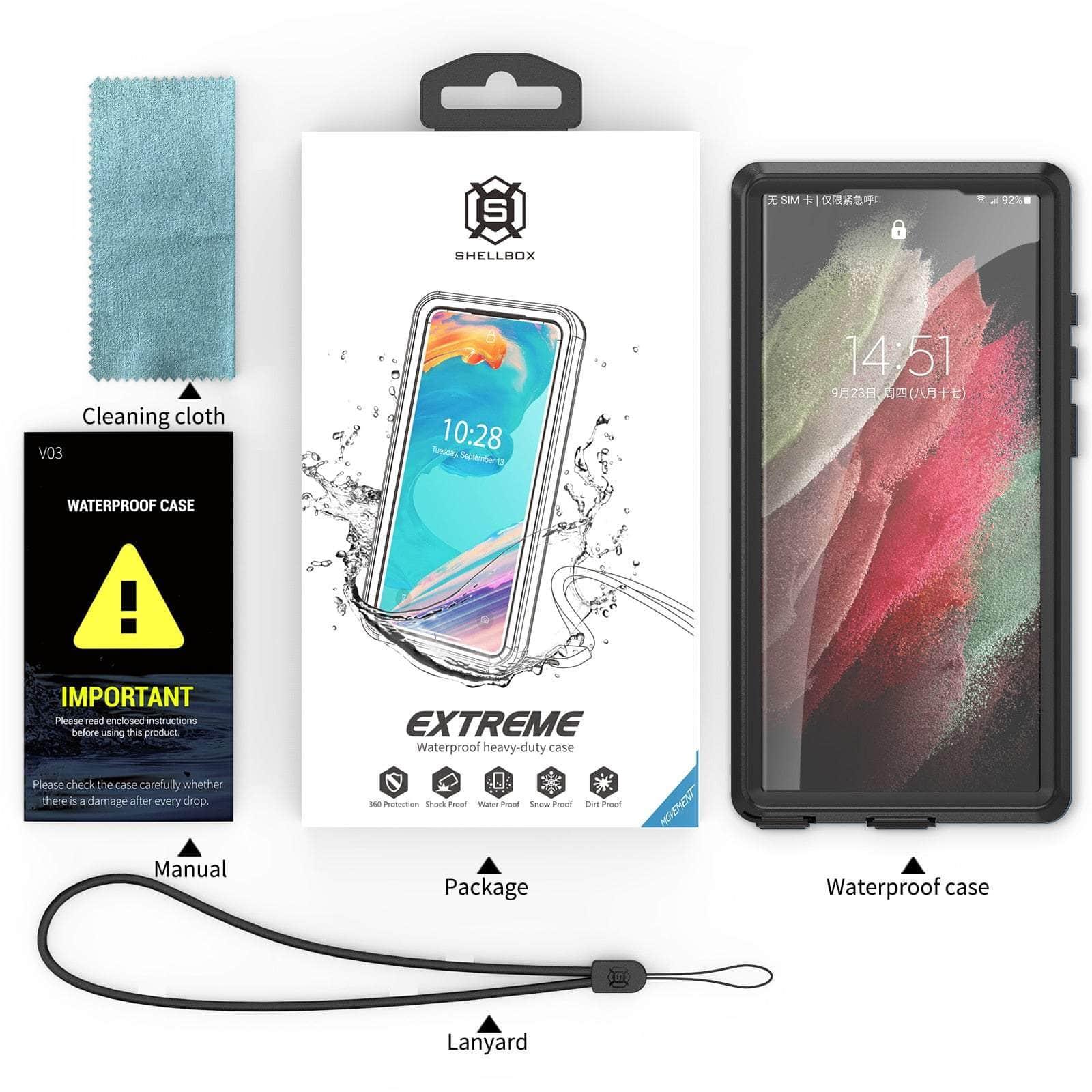 Casebuddy Galaxy S23 Waterproof Magsafe Snow Dust Shock Case