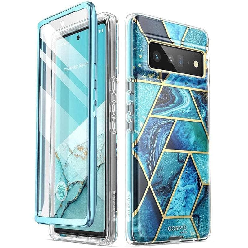 Casebuddy Ocean / PC + TPU Google Pixel 6 Pro I-BLASON Cosmo Slim Full-Body Case