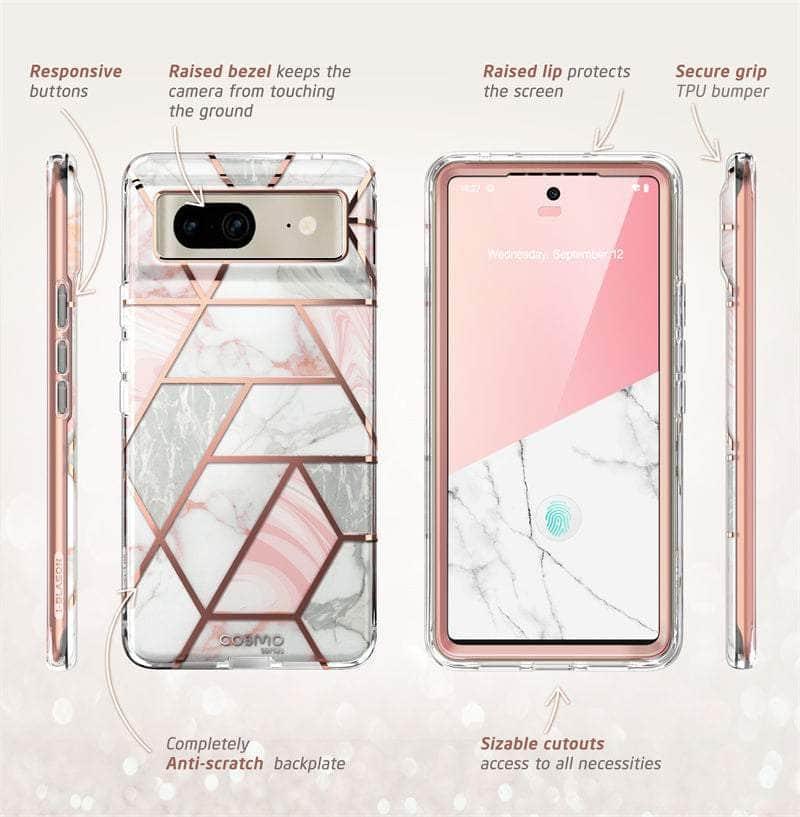 Casebuddy Google Pixel 7 I-BLASON Cosmo Slim Full-Body Case