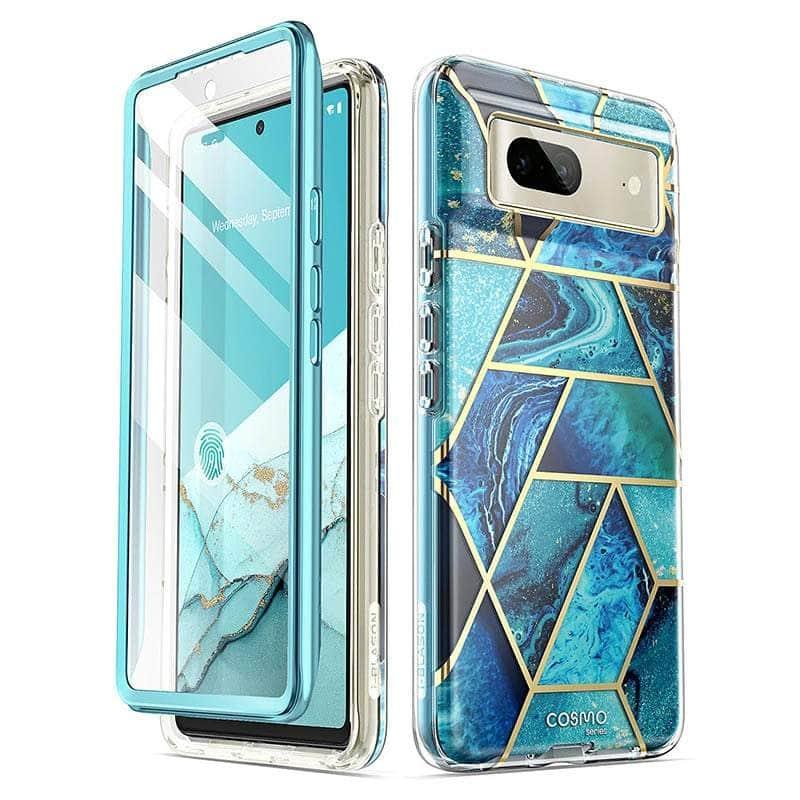 Casebuddy Ocean / PC + TPU Google Pixel 7 I-BLASON Cosmo Slim Full-Body Case