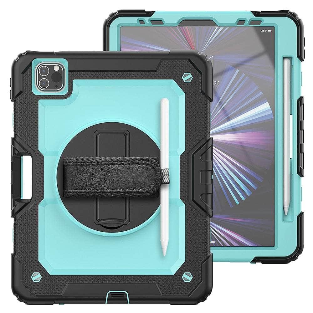 Casebuddy Light blue PC / iPad Pro 12.9 2022 Heavy Duty iPad Pro 12.9 2022 Case