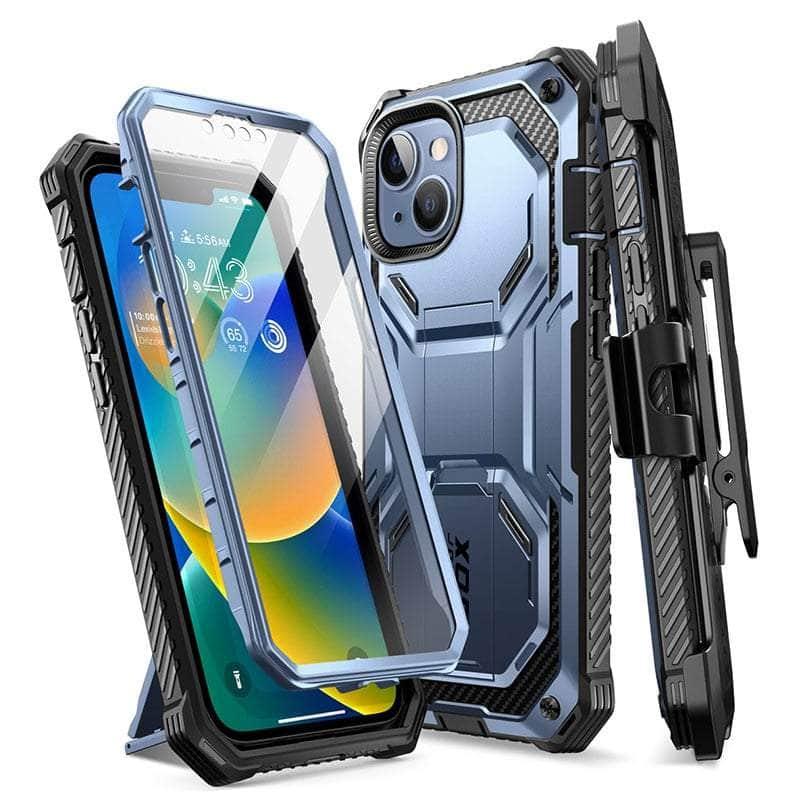 Casebuddy PC + TPU / Tilt I-BLASON iPhone 14 Armorbox Full-Body Dual Layer Holster