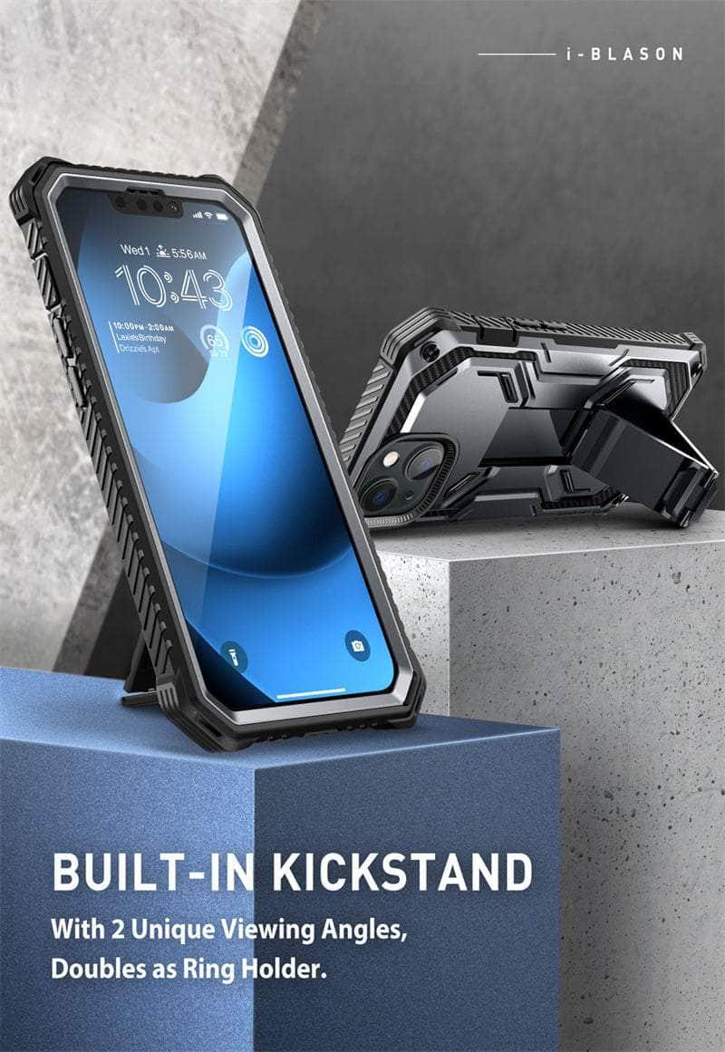 Casebuddy I-BLASON iPhone 14 Armorbox Full-Body Dual Layer Holster