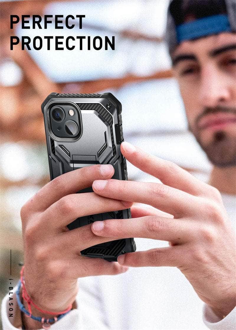 Casebuddy I-BLASON iPhone 14 Armorbox Full-Body Dual Layer Holster