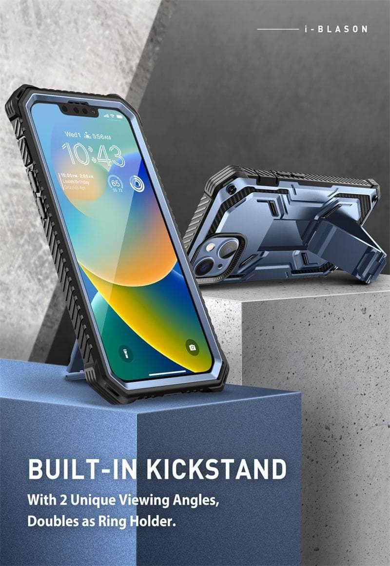 Casebuddy I-BLASON iPhone 14 Armorbox Full-Body Dual Layer Holster