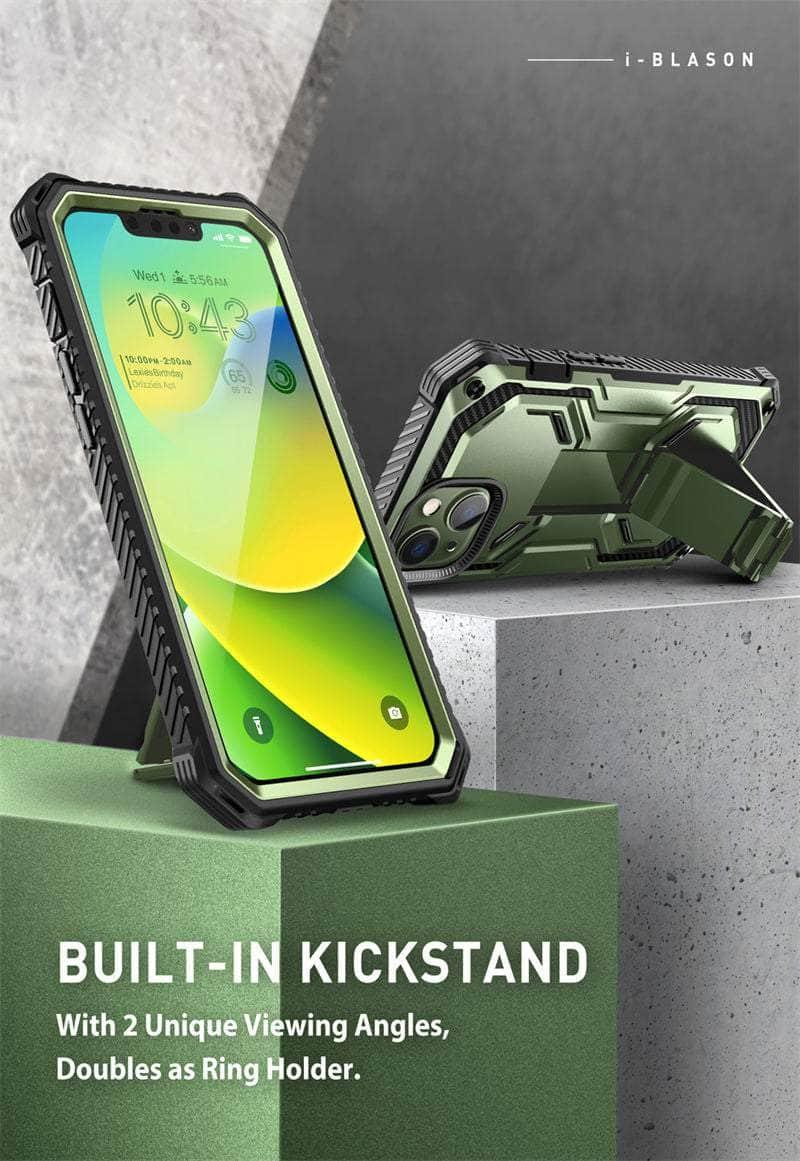 Casebuddy I-BLASON iPhone 14 Armorbox Full-Body Dual Layer Holster