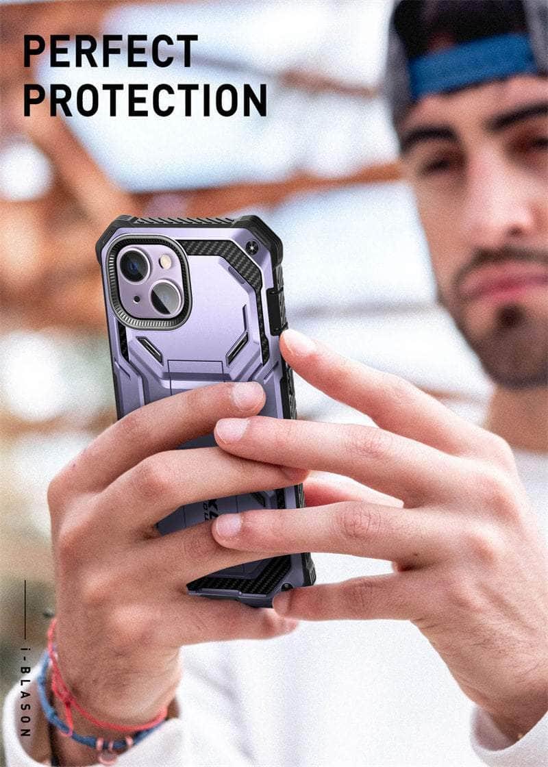 Casebuddy I-BLASON iPhone 14 Armorbox Full-Body Dual Layer Holster