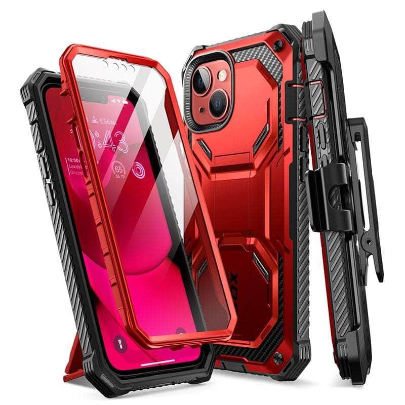 Casebuddy I-BLASON iPhone 14 Armorbox Full-Body Dual Layer Holster