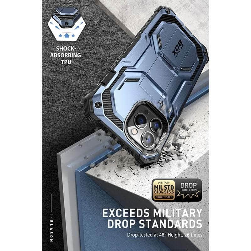 Casebuddy I-BLASON iPhone 14 Pro Max Armorbox Full-Body Dual Layer Holster