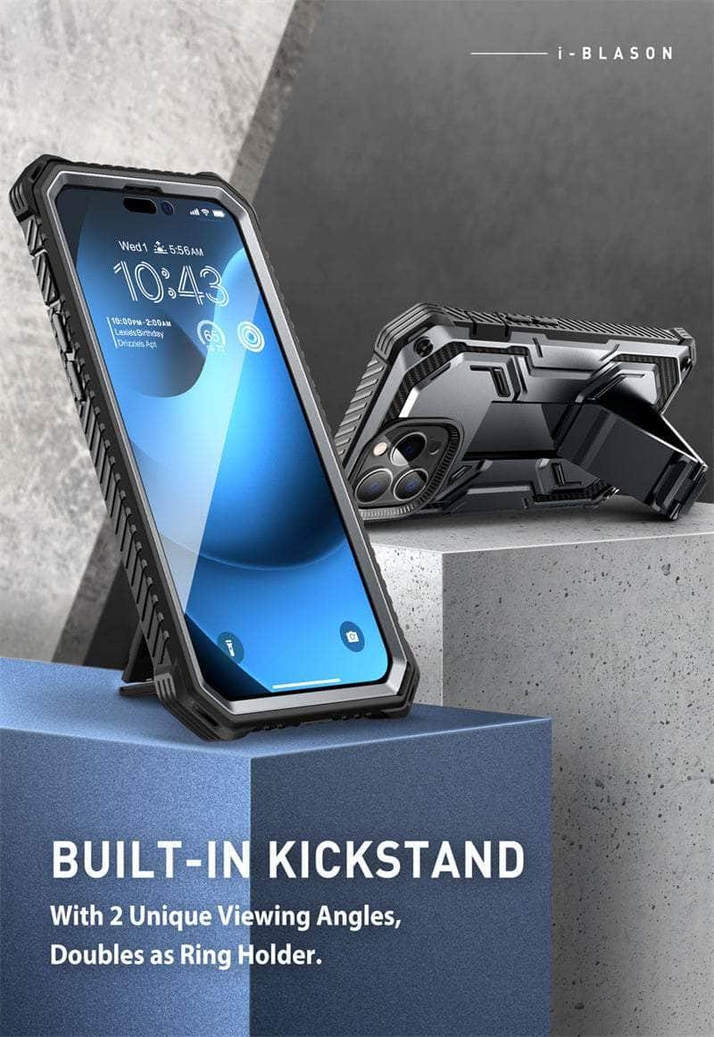 Casebuddy I-BLASON iPhone 14 Pro Max Armorbox Full-Body Dual Layer Holster