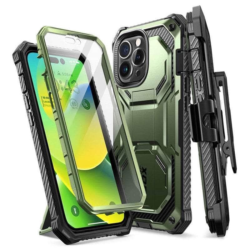 Casebuddy I-BLASON iPhone 14 Pro Max Armorbox Full-Body Dual Layer Holster