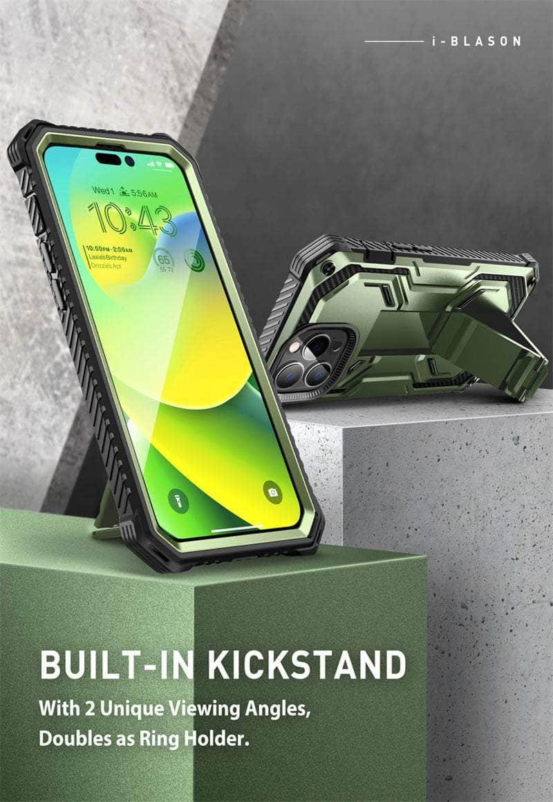 Casebuddy I-BLASON iPhone 14 Pro Max Armorbox Full-Body Dual Layer Holster