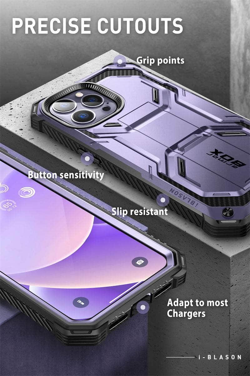 Casebuddy I-BLASON iPhone 14 Pro Max Armorbox Full-Body Dual Layer Holster