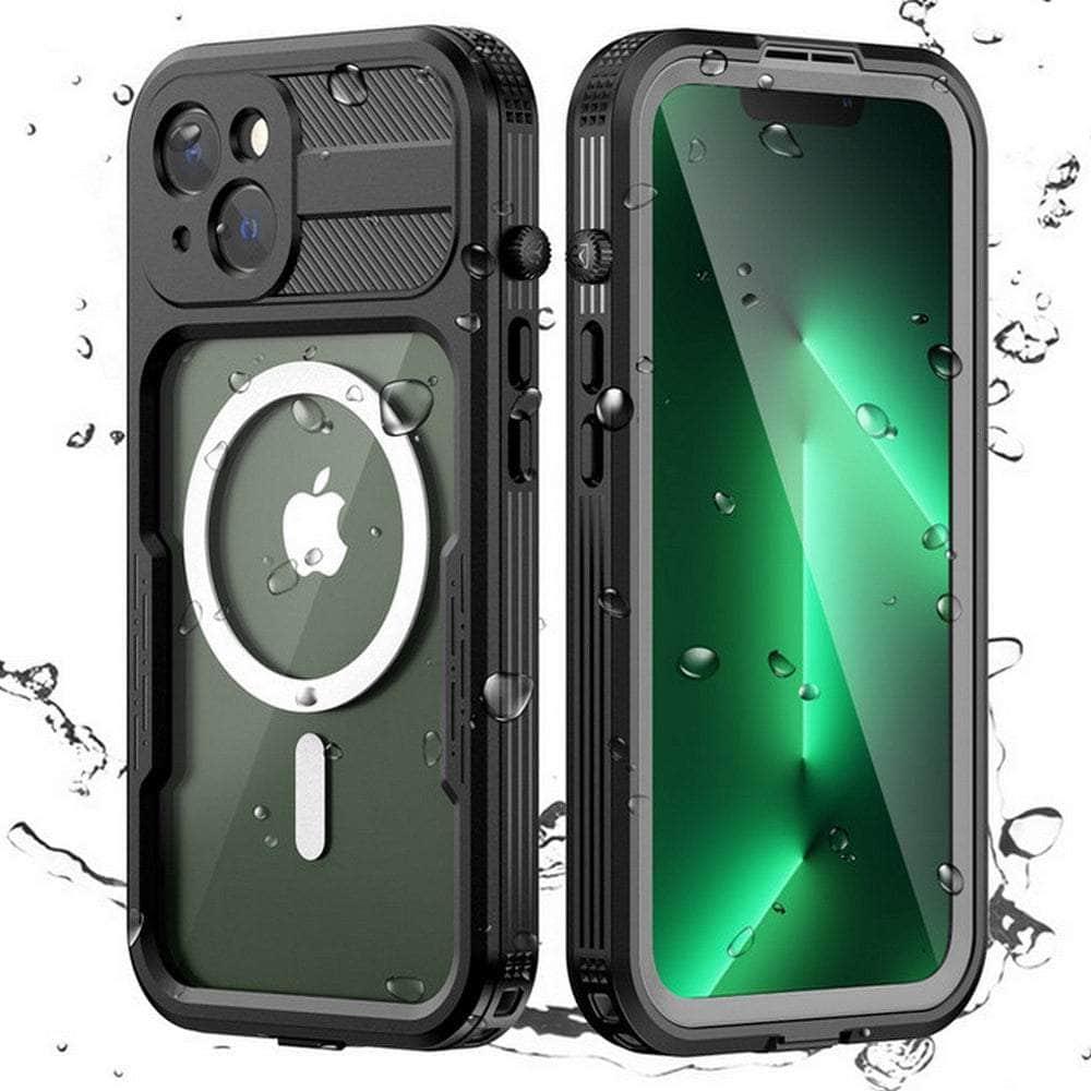 Casebuddy IP68 Waterproof iPhone 14 Pro Diving Wireless Charging Case