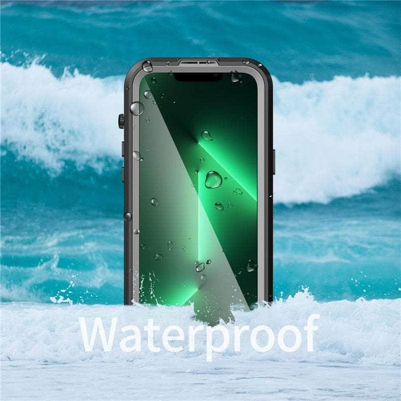 Casebuddy IP68 Waterproof iPhone 14 Pro Max Diving Wireless Charging Case