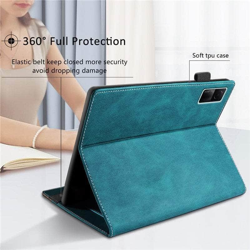 Casebuddy iPad 10 2022 Leather Flip Stand Shell