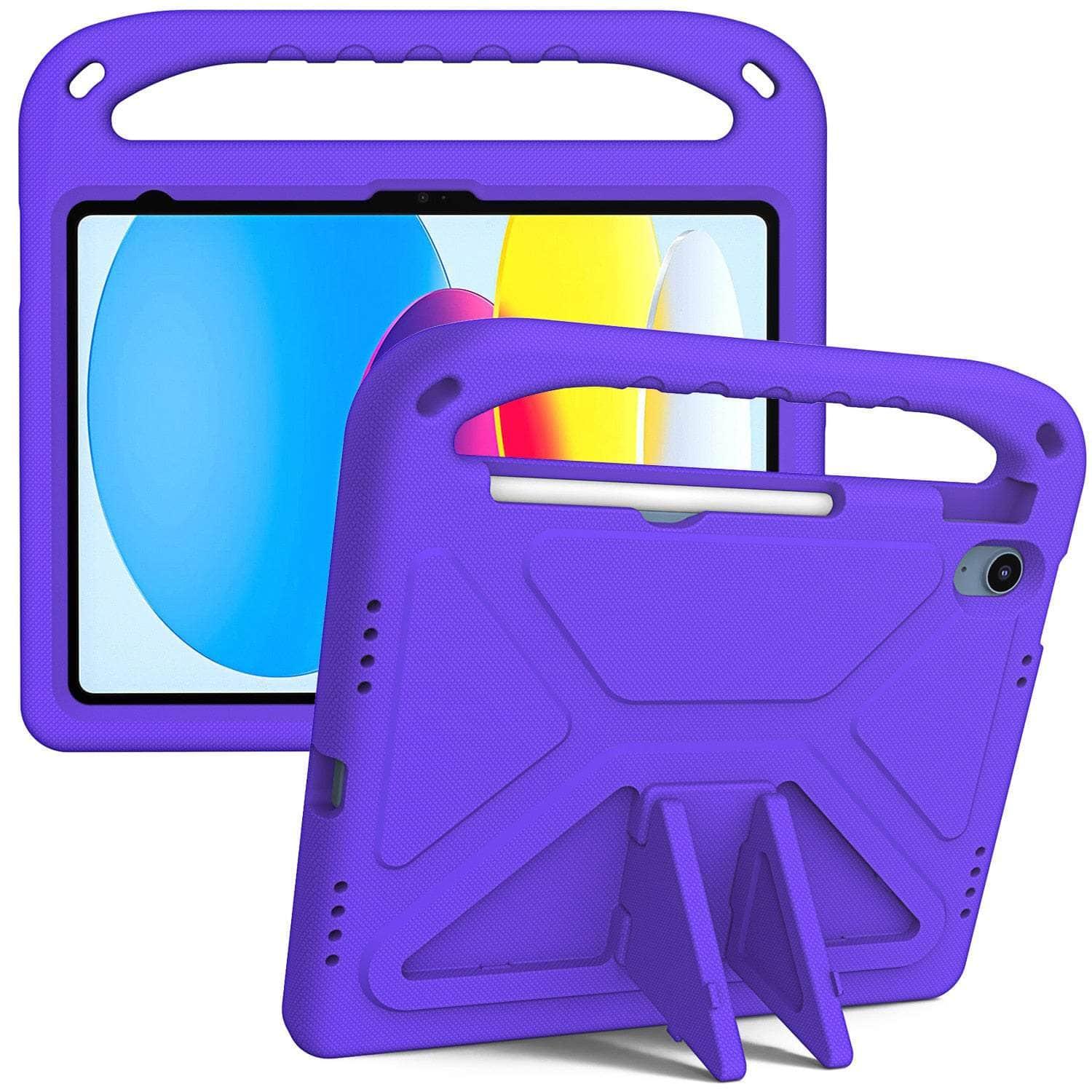 Casebuddy iPad 10 2022 Shockproof Pencil Holder Kids Case