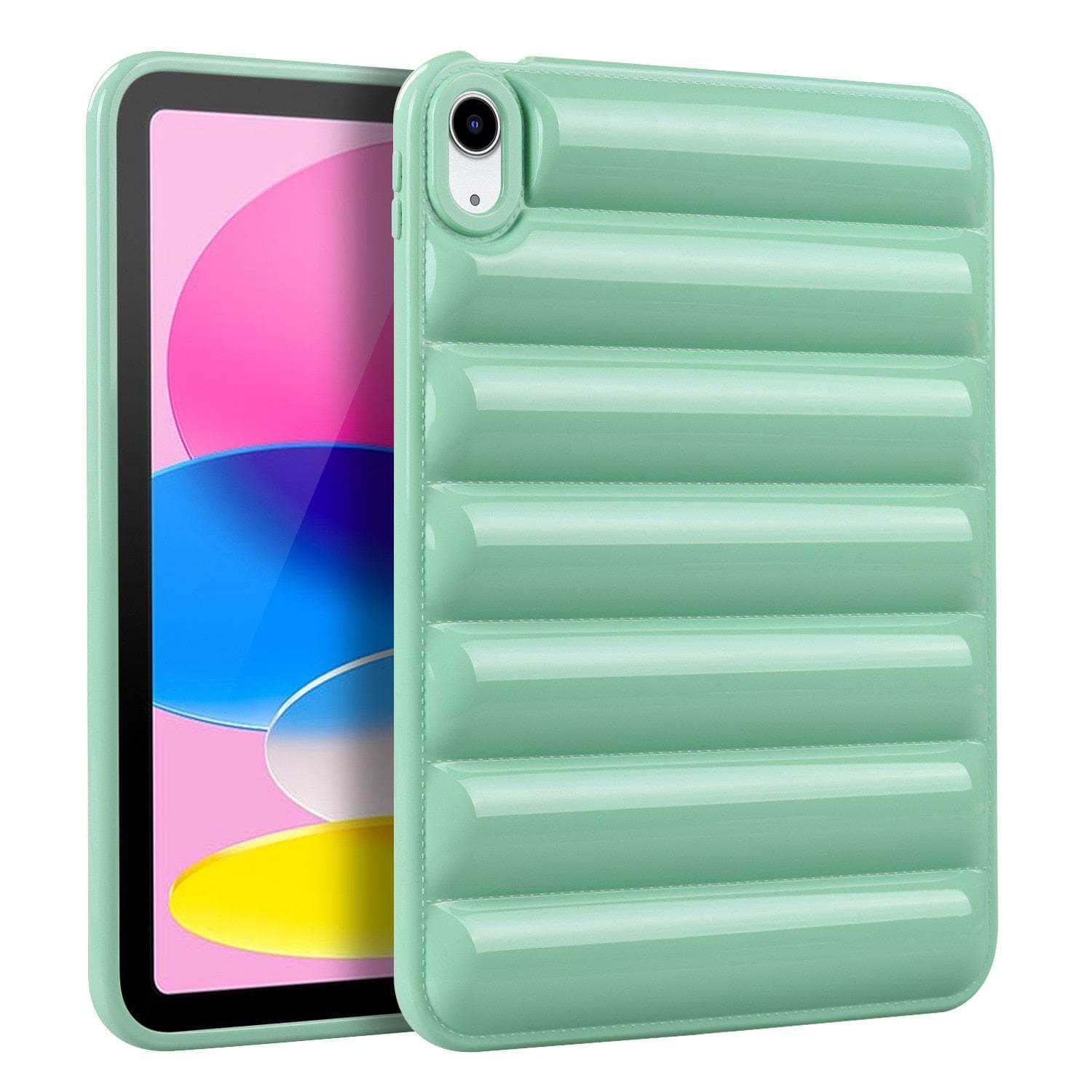 Casebuddy Green / iPad Air 4 2020 iPad Air 4 Puffer Jacket Case