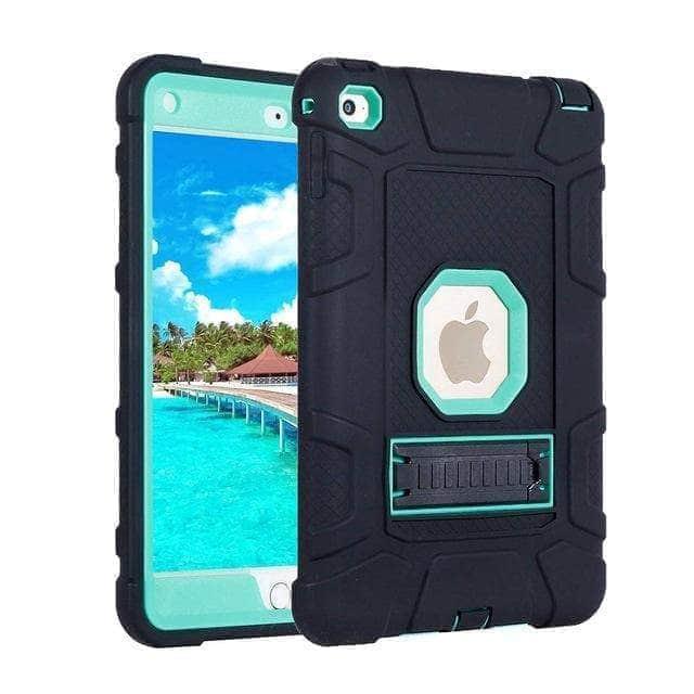 CaseBuddy Casebuddy Black iPad Mini 5 Protective Stand Kickstand Armor Case