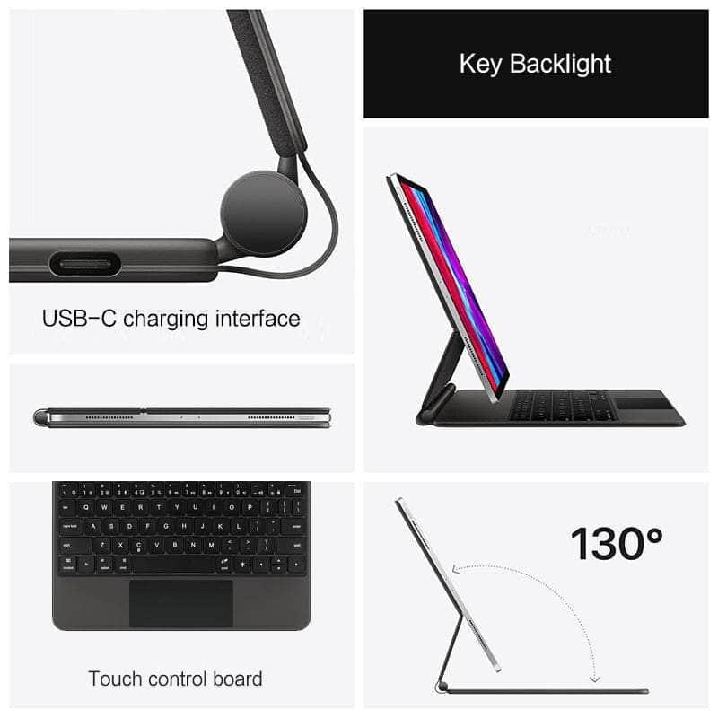 Casebuddy iPad Pro 11 2022 Magic Wireless Bluetooth Keyboard Case